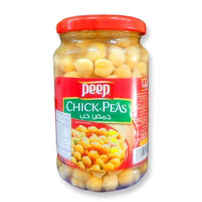 Chick Peas in Jar 12*370gm - PEEP